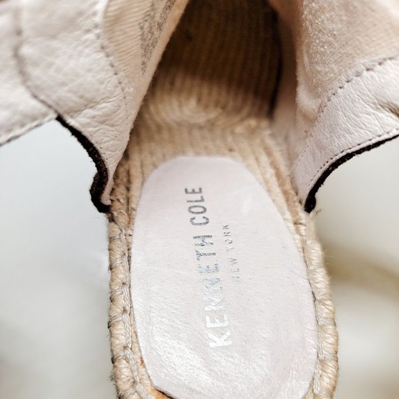 Kenneth Cole New York women' Olivia 2 Perf Espadrille Wedge Sandal  SIZE 8 - Picture 13 of 15